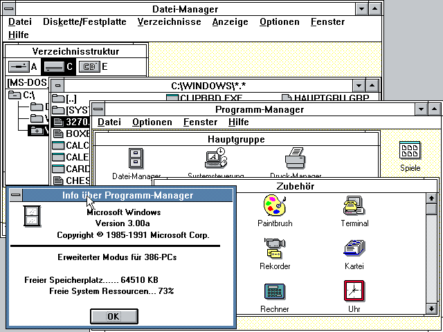 Microsoft Windows 3.0